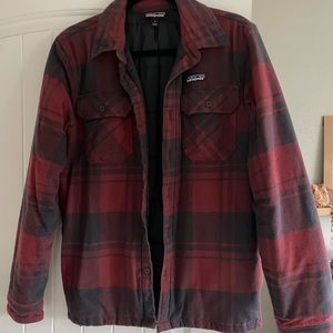 Patagonia quilted flannel, men’s Small